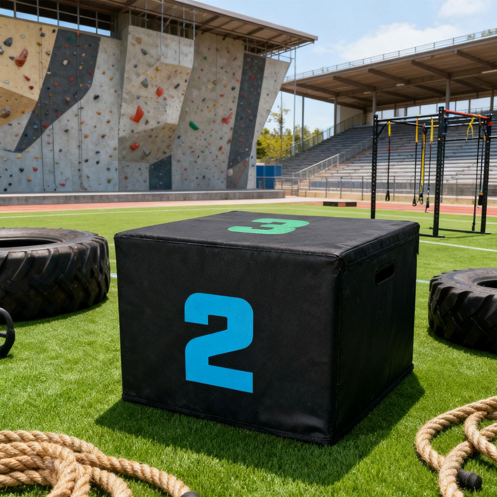 Box Jump Plyo - Platforma do ćwiczeń plyometrycznych z PVC,