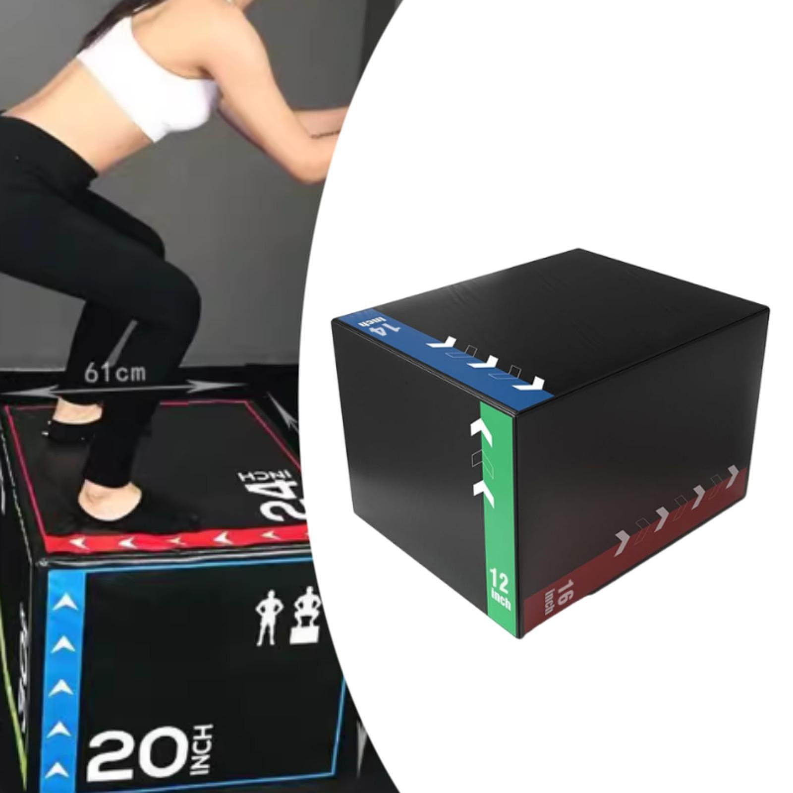 Box Jump Plyo - Plyometryczny box do skoków, wytrzymały, uniwersalny