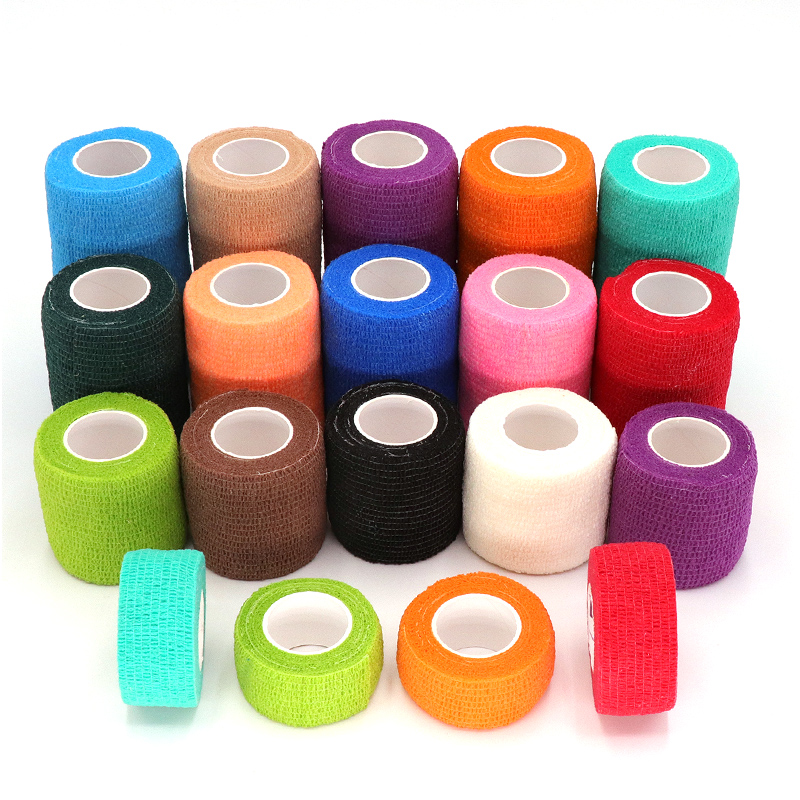 Finger Tape Athletic - 6 szt. 4,8m Kolorowa Samoprzylepna Elastyczna