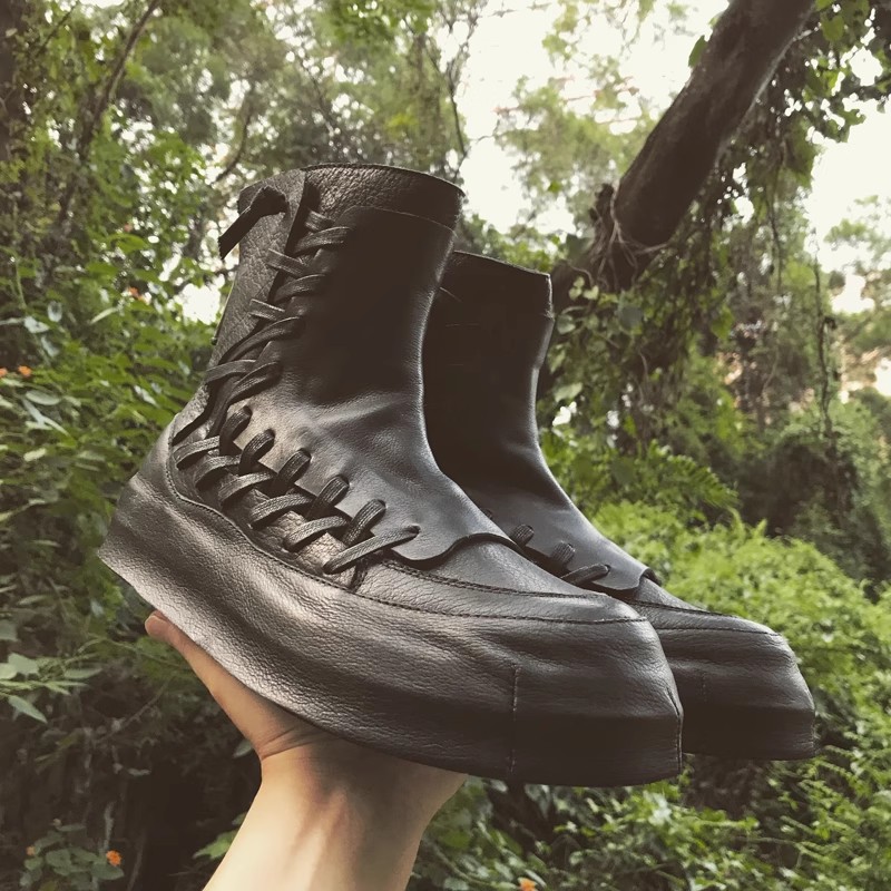 Męskie buty vintage na grubej  – Crossfit Male recenzja i cena