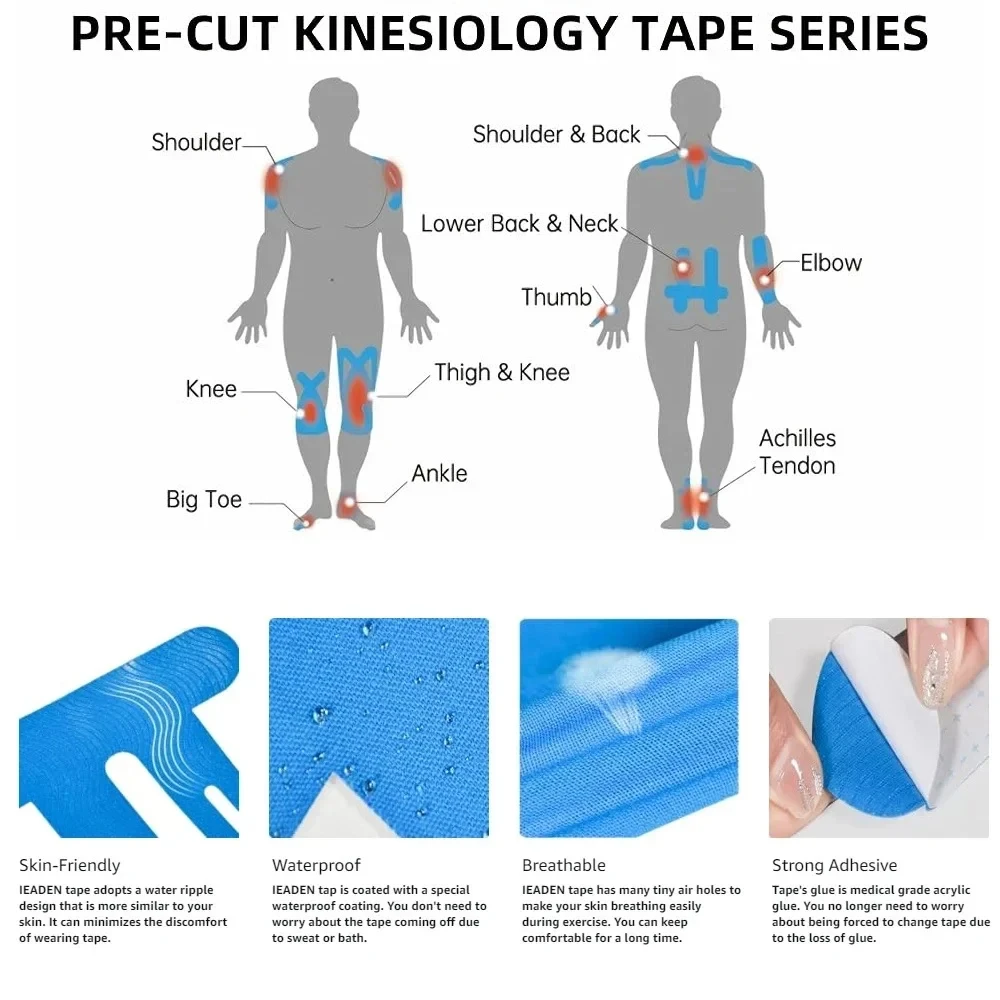 10 SZT. Wstępnie Przycięte Taś – Finger Tape Athletic recenzja i cena